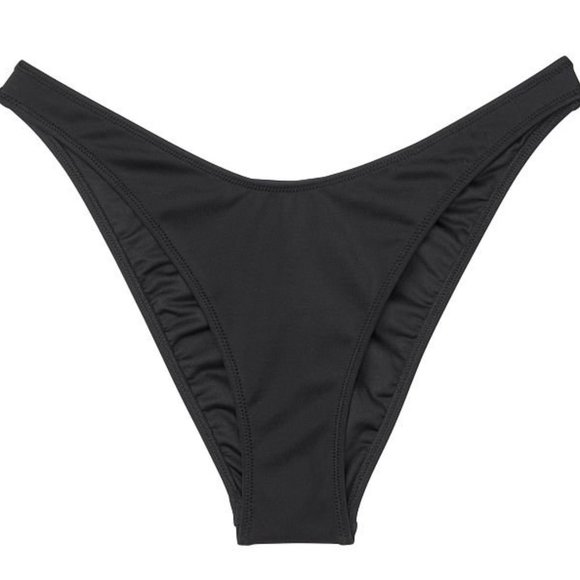 Victorias Secret Escondido Brazilian Swim Bikini Bottom Black M, L XL Nwt - Picture 3 of 3